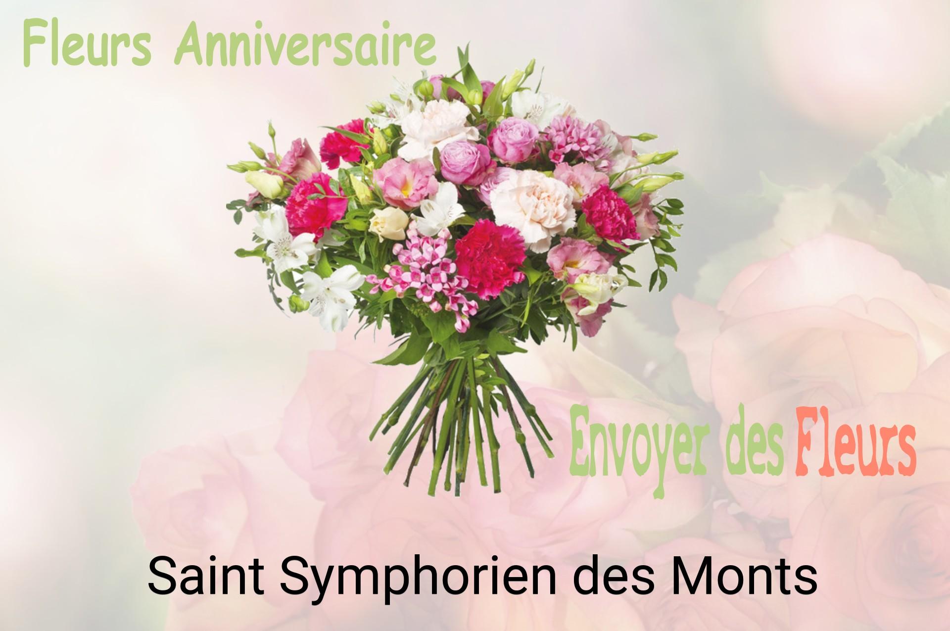 Bouquet de fleurs d’anniversaire livré à Saint-Symphorien-des-Monts