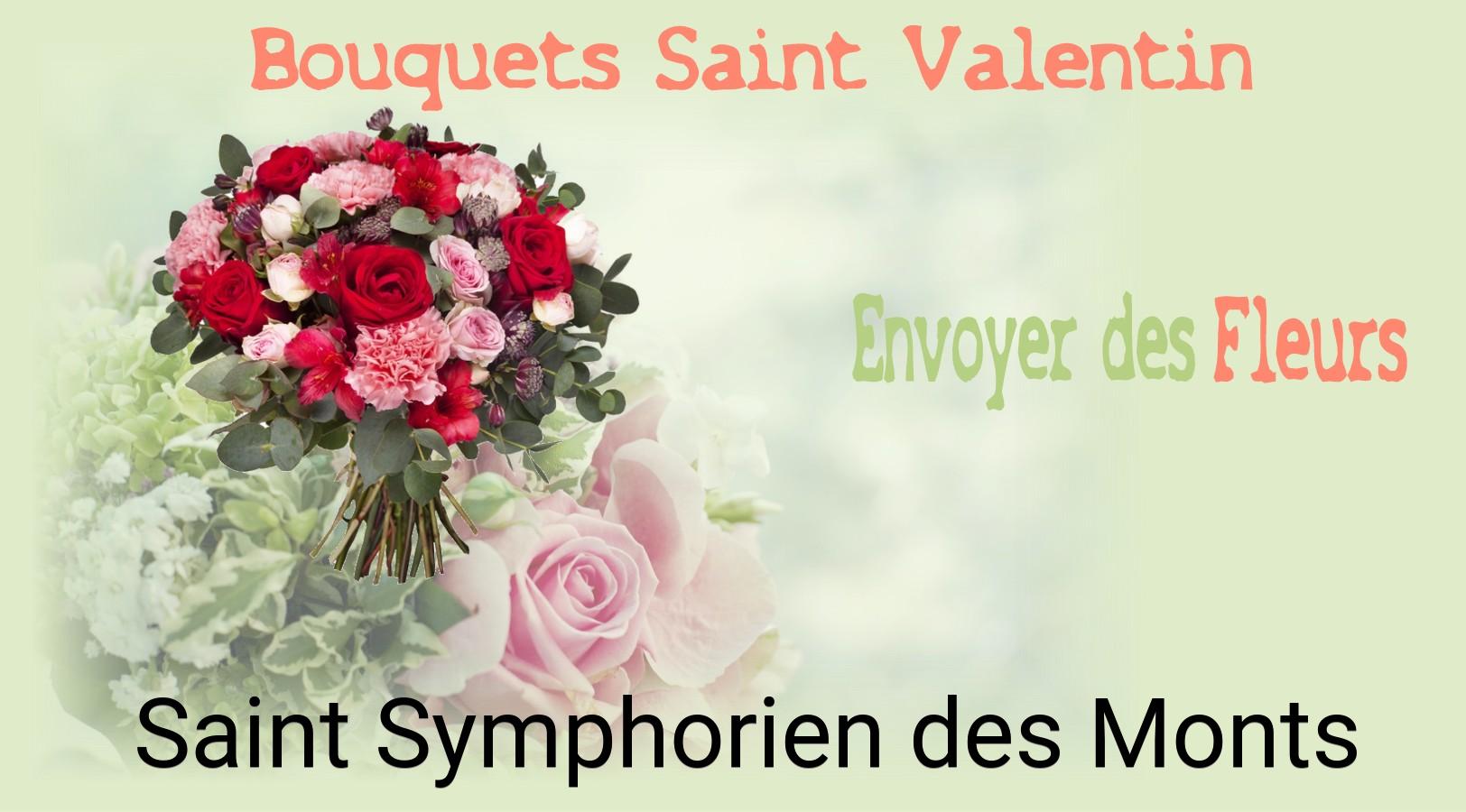 Roses de Saint-Valentin livrées à Saint-Symphorien-des-Monts